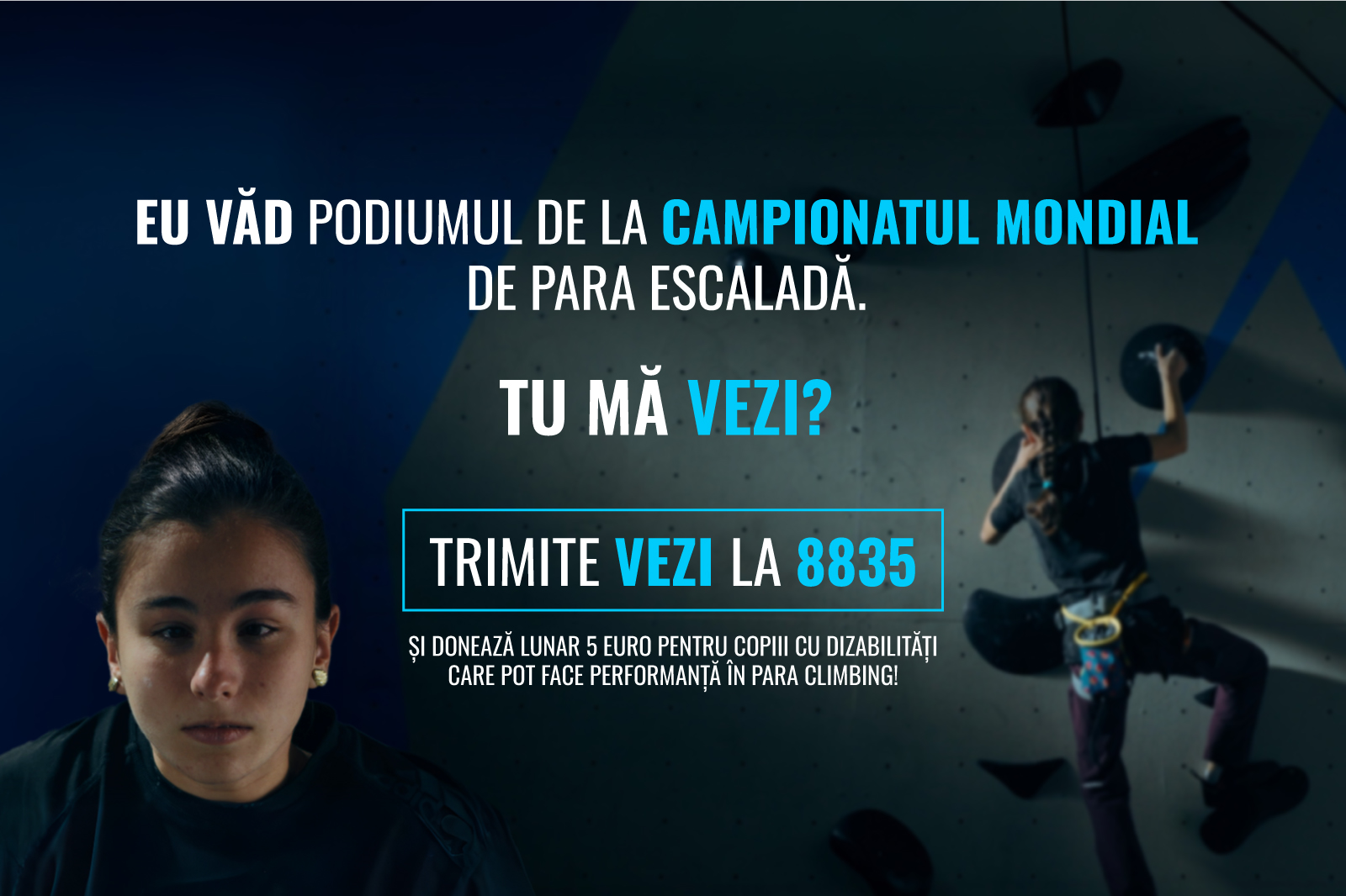 Climb Again – escaladă terapeutică pentru copii cu dizabilități