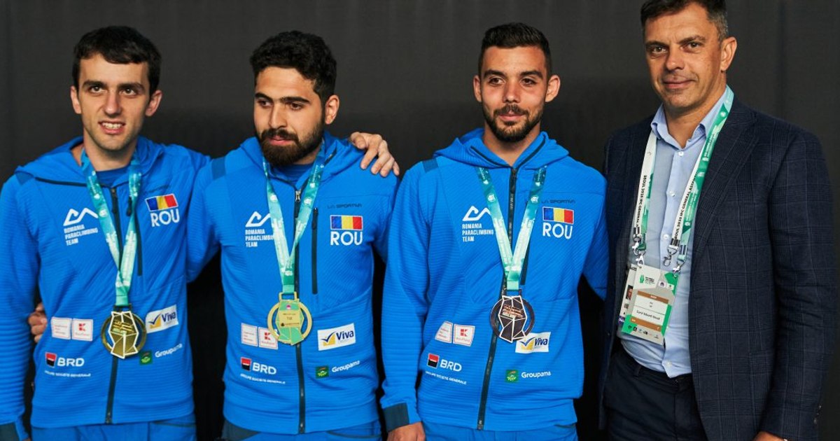 România a făcut senzație la Campionatele Mondiale de Para-Escaladă de la Seul: două medalii de aur și una de bronz!