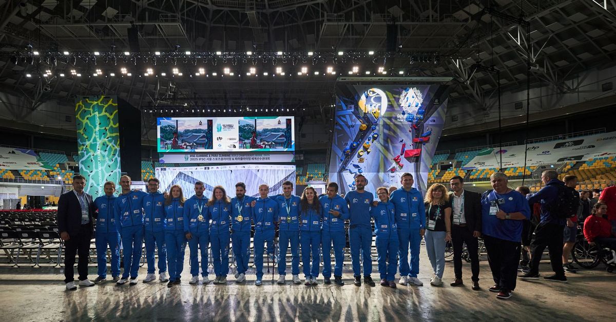 Imnul României – de două ori la Campionatul Mondial de Paraclimbing de la Seul