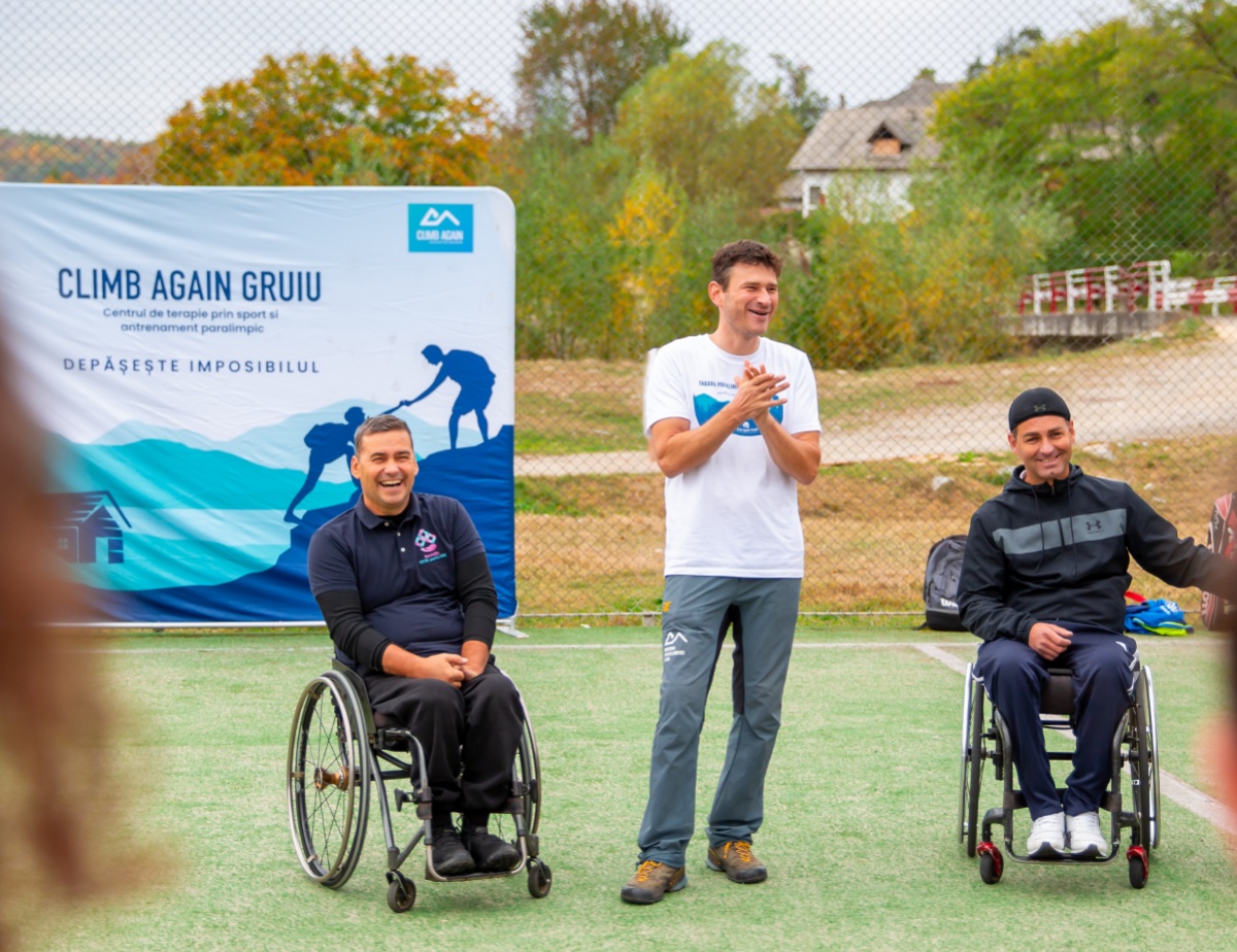 Primul Centru de terapie prin sport și antrenament paralimpic pentru copii cu dizabilități din România