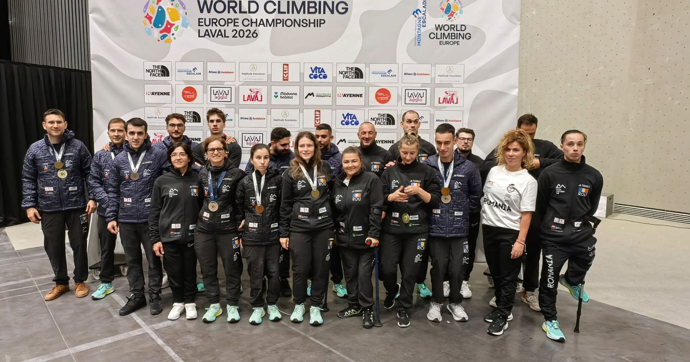Lotul Național de Para Climbing aduce României un număr record de medalii