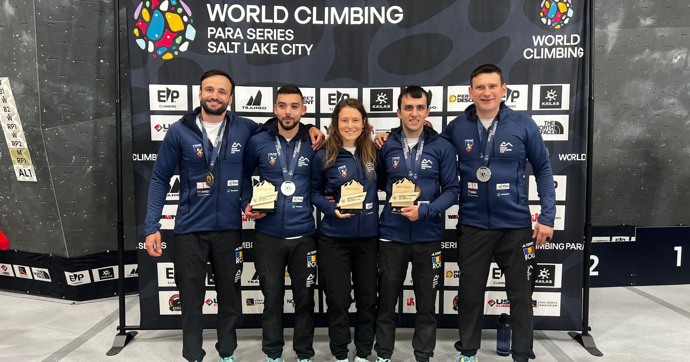 România a deschis sezonul competițional de Para Climbing cu 2 medalii la Salt Lake City, USA
