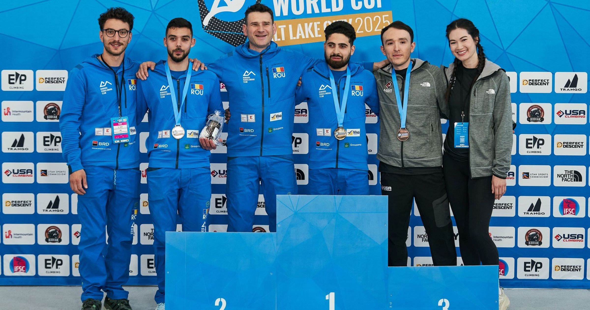 România urcă pe podium în SUA: Rezultate impresionante la Cupa Mondială de Paraclimbing din Salt Lake City