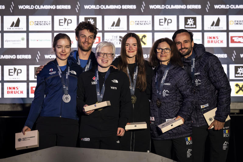 România pe podium la World Climbing Para Series Innsbruck 2026